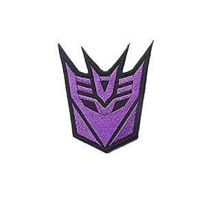 Embroidery Patch Airsoft Morale Patch 1 Transformers Decepticons Military Hook Loop Tactics Morale Embroidered Patch (color1)