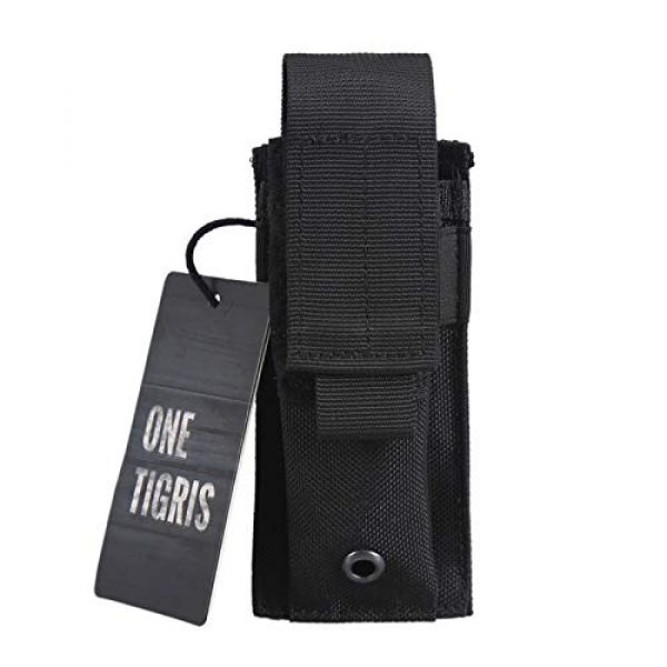 OneTigris Tactical Pouch 1 OneTigris Tactical Molle Single Pistol Mag Pouch EDC Organizer Pouch EMT Mini Scissor Tool Pouch