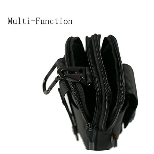 AOCK Tactical Pouch 6 AOCK Multi-Purpose Poly Tool Holder EDC Pouch Camo Bag Military 1000D Nylon Utility Tactical Waist Pack Camping Hiking Pouch