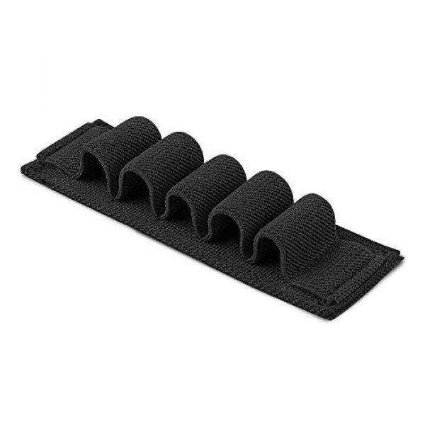 KRYDEX Tactical Pouch 2 KRYDEX Chemlight Battery Holder Shot Shell Tray Pen Elastic Storage 5 Cells Hook & Loop Light Glow Stick Panel