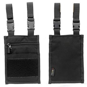 SOETAC Tactical Pouch 1 EDC Drop Leg Pouch Tactical for Belt Travel Neck Pouch Card Phone Holder Wallet Pocket Waist Pack