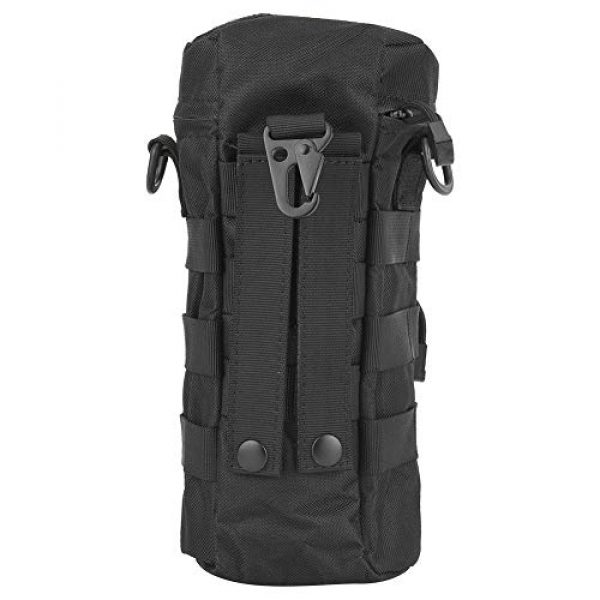 puseky Tactical Pouch 6 puseky Outdoor Portable Water Bottle Pouch Holder Military Molle Kettle Backpack Bag Sport Camping Hiking