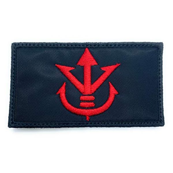 Almost SGT Airsoft Morale Patch 1 Vegeta Symbol Logo Patch Dragonball Z - Funny Tactical Military Morale Embroidered Patch Hook Backing