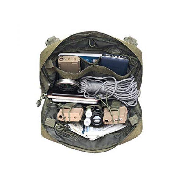 EFINNY Tactical Pouch 6 EFINNY Chest Bag Adjustable Tactical Chest Rig Hip Hop Streetwear Functional Shoulder Bag Waist Packs EDC Molle Vest Pouch