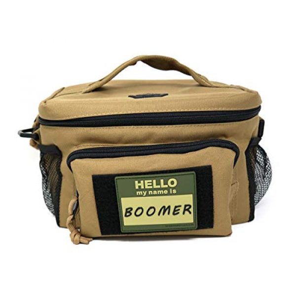 Stinking Patch Co. Airsoft Morale Patch 4 Hello My Name is Boomer - PVC Rubber Tactical Morale Patch