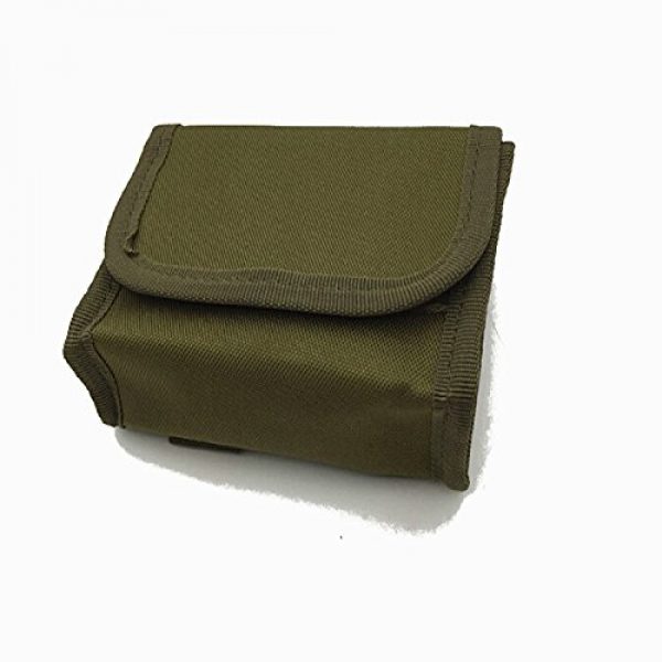 FIRECLUB Tactical Pouch 5 FIRECLUB 10 Round Shotgun Shotshell Reload Holder Molle Pouch for 12 Gauge/20G
