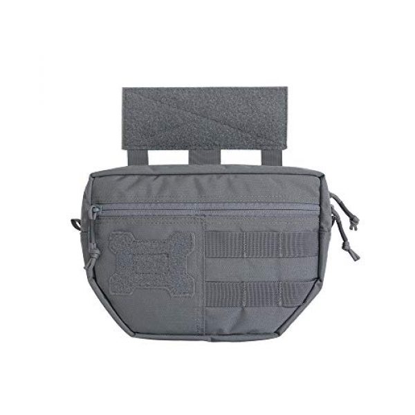 EXCELLENT ELITE SPANKER Tactical Pouch 1 EXCELLENT ELITE SPANKER Tactical Drop Dump Pouch Molle Tool Pouch with Hook & Loop Carrying Kit Bag for Tactical Vest Chest Rig