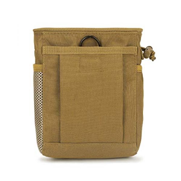 BraveHawk OUTDOORS Tactical Pouch 1 BraveHawk OUTDOORS MOLLE Dump Pouch, 900D Nylon Oxford Tactical Drawstring Magazine Ammo Reloader Pouch Outdoor Adjustable Military Utility Belt Fanny Hip Bag