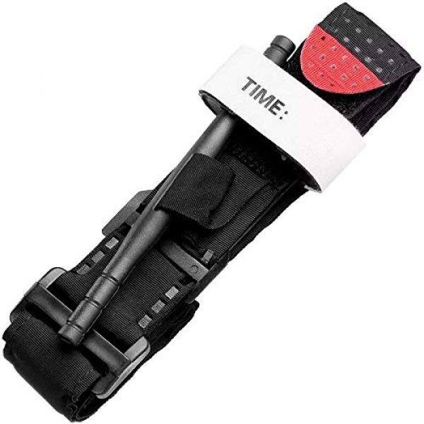 Epic Medical Supply Tactical Pouch 1 Epic Medical Supply Combat Tourniquet with Emergency Time Strap, Quick Release Buckle, and One Hand Grip Stick for Self or First Responder Application, Tactical Military Survival Gear