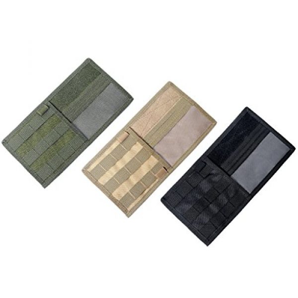 LIVIQILY Tactical Pouch 2 LIVIQILY Tactical MOLLE Vehicle Visor Panel Truck Car Sun Visor Organizer Holder Pouch Sunshade Storage Bag Fits Most Vehicles