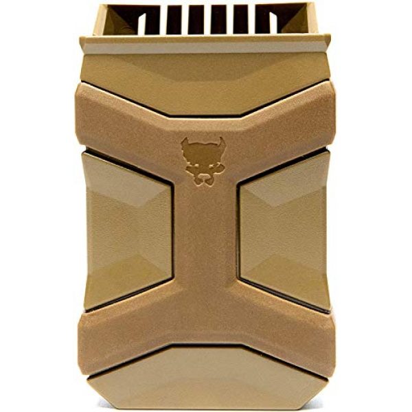 PITBULL TACTICAL Tactical Pouch 2 PITBULL TACTICAL Universal Mag Carrier Gen 2, Single or Double Stack Mag Pouch (2-Pack)