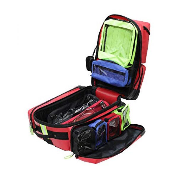 Kemp Tactical Backpack 3 Kemp EMS Fluid Resistant Backpack