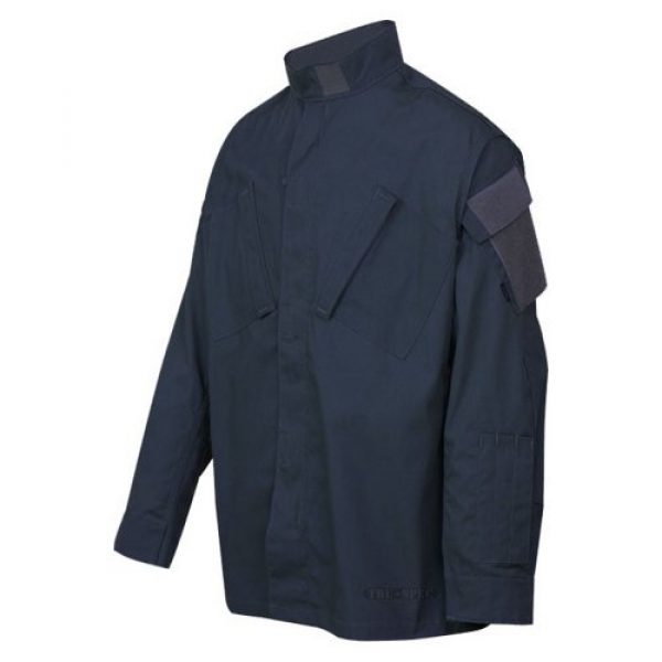 Tru-Spec Tactical Shirt 1 Xfire Shirts 80/20 Midnight Navy FR Tactical Response Uniform, Small, Regular 1671003