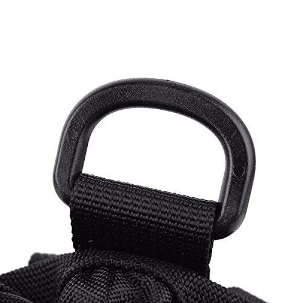 MiOYOOW Tactical Pouch 5 MiOYOOW Molle Water Bottle Bag, Tactical Water Bottles Pouch with Drawstring Mesh Bottom 1000D Nylon Water Container Pouch for Camping Hiking Hunting Traveling