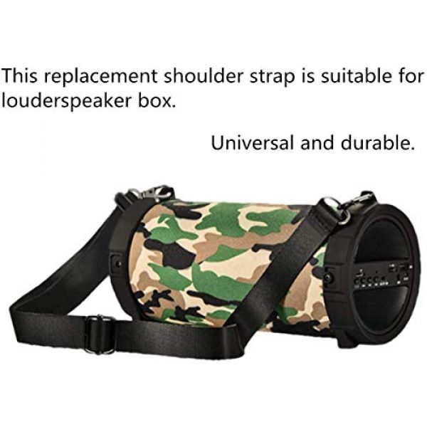 IronSeals Tactical Pouch 3 IronSeals AQ Universal Replacement Shoulder Strap for Various Bags 37 mm