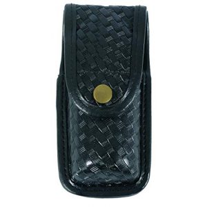 RYNO GEAR Tactical Pouch 1 RYNO GEAR Basket Weave Synthetic Leather Small Pepper Spray Holder (2oz)