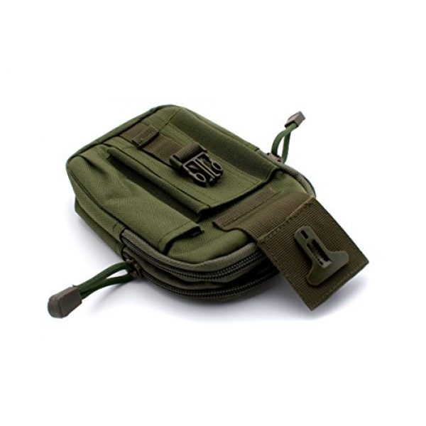 CB Tactical Pouch 7 CB Tactical MOLLE Pouch EDC Utility Waist Belt Gadget Gear Bag Tool Organizer with Cell Phone Holster Holder