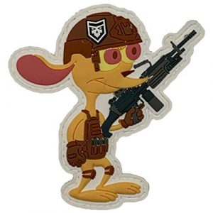 PatchOps Airsoft Morale Patch 1 PatchOps 90's Nickelodeon Ren PVC Tactical Morale Patch (Ren)