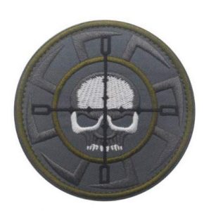 Tactical Embroidery Patch Airsoft Morale Patch 1 Russia FSB Alfa Team Kolovrat Russian Skull Embroidery Patch Military Tactical Morale Patch Badges Emblem Applique Hook Patches for Clothes Backpack Accessories
