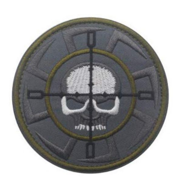 Tactical Embroidery Patch Airsoft Morale Patch 1 Russia FSB Alfa Team Kolovrat Russian Skull Embroidery Patch Military Tactical Morale Patch Badges Emblem Applique Hook Patches for Clothes Backpack Accessories