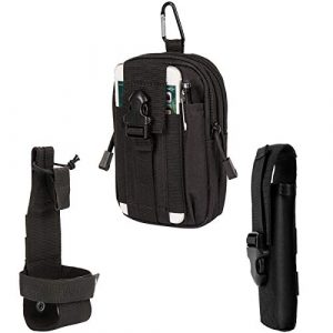 IronSeals Tactical Pouch 1 IronSeals AQ Tactical Molle Pouch EDC Waist Bag Phone Holster & Water Bottle Holder & Flashlight Pouch Holster