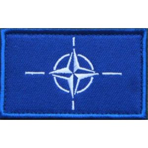Tactical Embroidery Patch Airsoft Morale Patch 1 NATO Flag Embroidery Patch Military Tactical Morale Patch Badges Emblem Applique Hook Patches for Clothes Backpack Accessories