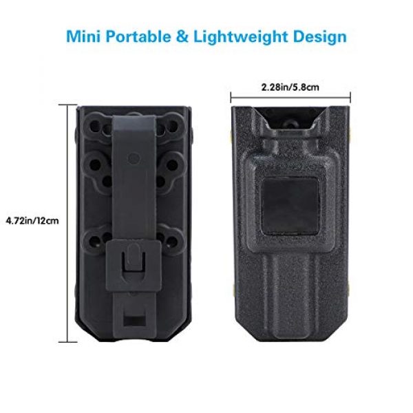 kytuwy Tactical Pouch 4 kytuwy Tourniquet Holder - Tourniquet Case Molle for CAT Combat Application Tourniquet Gen 7 or Older, Fits Up to 2" Width Belt