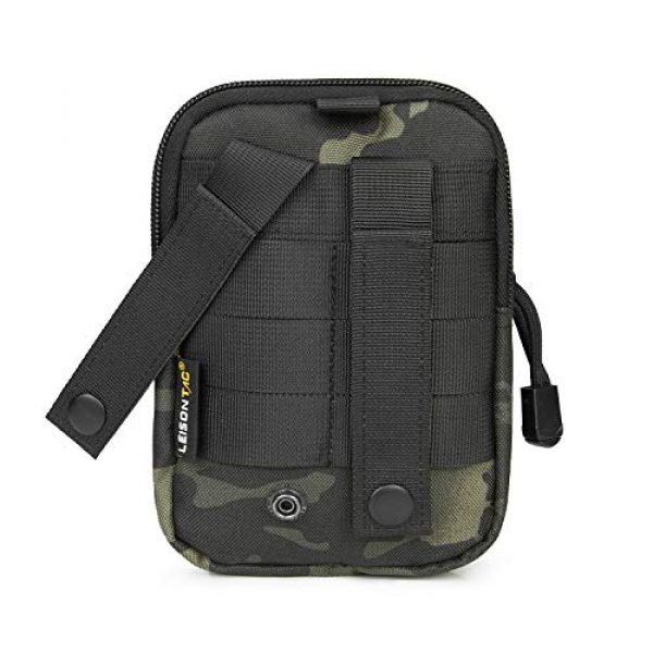 LeisonTac Tactical Pouch 4 LeisonTac Tactical Gear EDC Molle Pouch with Cell Phone Holder