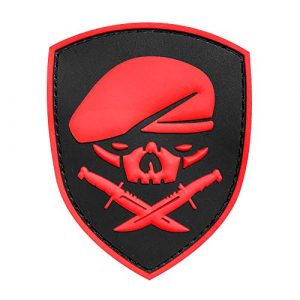Morton Home Airsoft Morale Patch 1 Morton Home Medal of HonorRanger Morale Patch - PVC (Red)