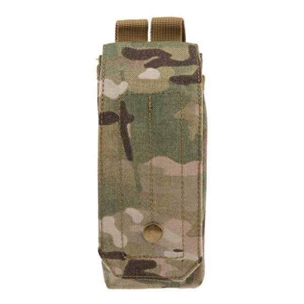 CUTICATE Tactical Pouch 3 CUTICATE Waterproof Nylon Solid Intercom Pocket Outdoor Equipment Pouch MC