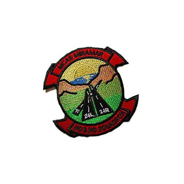 Embroidery Patch Airsoft Morale Patch 2 Marine Corps Air Station Miramar MCAS Miramar Military Hook Loop Tactics Morale Embroidered Patch