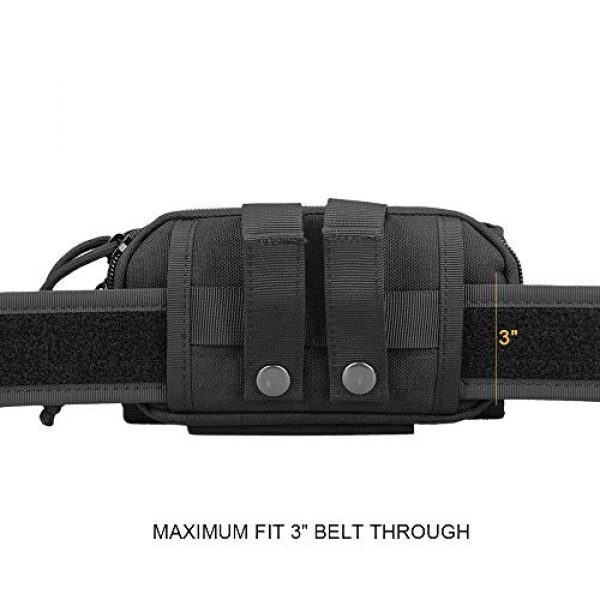 AMYIPO Tactical Pouch 3 AMYIPO Cell Phone Pouch Tactical Smartphone Pouch EDC Utility Gadget Waist Bag Pack