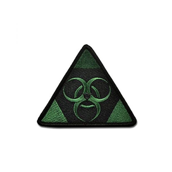 BASTION Airsoft Morale Patch 1 BASTION Morale Patches (Biohazard, ODG) | 3D Embroidered Patches with Hook & Loop Fastener Backing | Well-Made Clean Stitching | Military Patches Ideal for Tactical Bag, Hats & Vest