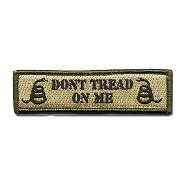 GreatPlus Airsoft Morale Patch 1 Don't Tread On Me Patch Embroidered Military Tactical Morale Patches