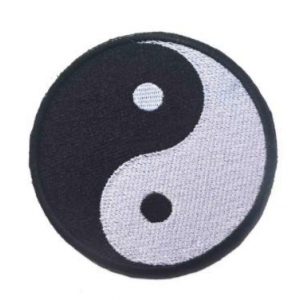 Tactical Embroidery Patch Airsoft Morale Patch 1 Taiji Yinyang Kung fu Tactical Embroidery Patch Hook & Loop Morale Patch Military Patch for Clothing Accessory Backpack Armband