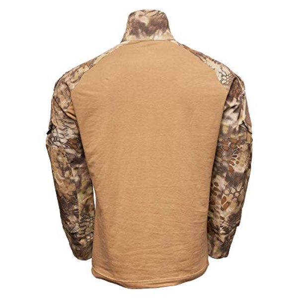 Kryptek Tactical Shirt 3 Kryptek Men's Tactical Long Sleeve Half Zip