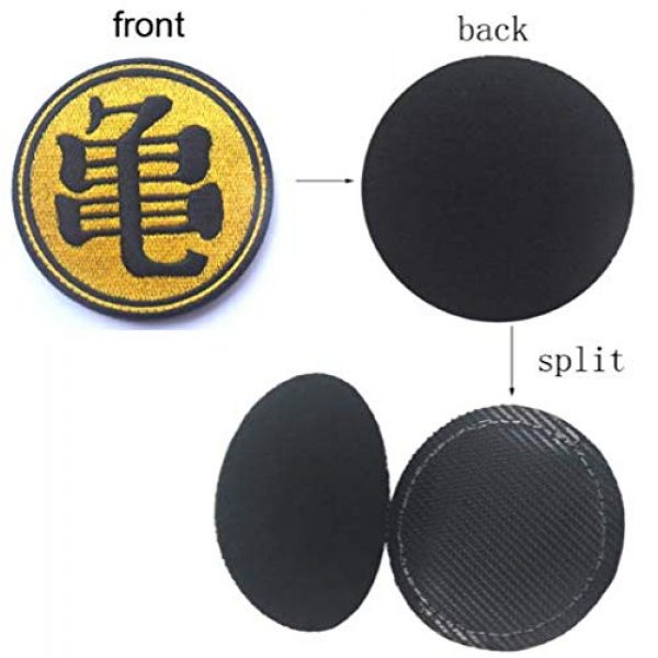 Military Embroidered Patch Airsoft Morale Patch 2 Dragon Ball Z Master Roshi Turtle Tactical Morale Military Embroidered Patch