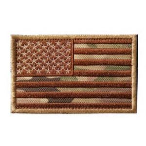 Tactical Embroidery Patch Airsoft Morale Patch 1 USA Flag US Flag Tactical Embroidery Patch Hook & Loop Morale Patch Military Patch for Clothing Accessory Backpack Armband