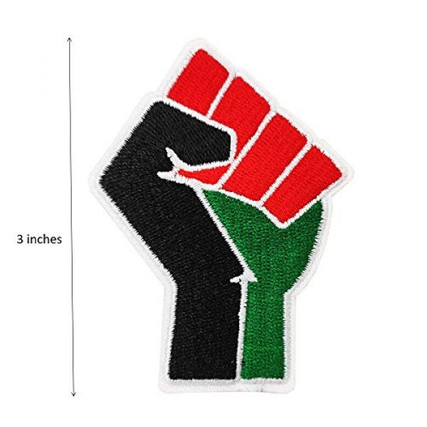Cute-Patch Airsoft Morale Patch 2 Fist Up Black Lives Matter Iron on Patch I Can't Breathe BLM Christmas Gifts