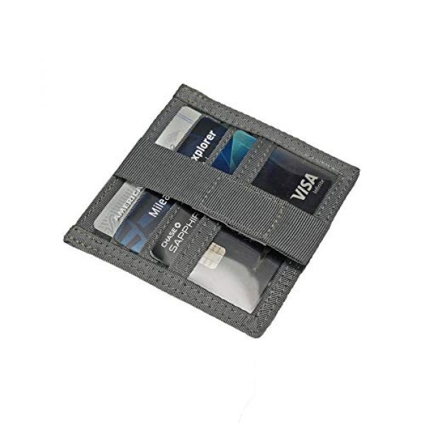 Paladin Tactical Pouch 3 Paladin Detachable Credit Card Pouch - Holder Compatible with Tactical Notebook coves