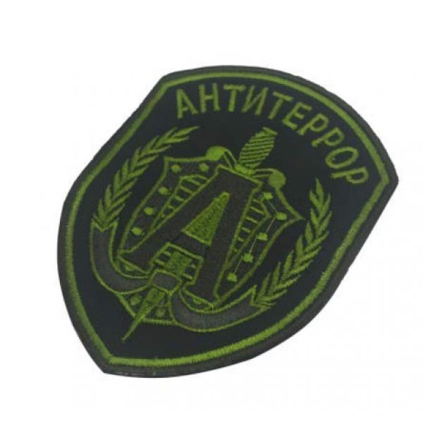 Embroidered Patch Airsoft Morale Patch 3 2pc Russian FSB Spetsnaz Alpha 3D Tactical Patch Military Embroidered Morale Tags Badge Embroidered Patch DIY Applique Shoulder Patch Embroidery Gift Patch