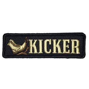 F-Bomb Morale Gear Airsoft Morale Patch 1 Sht Kicker - Embroidered Morale Patch