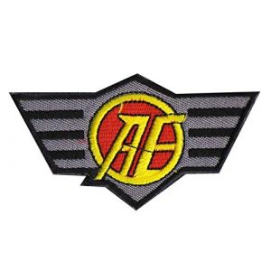 Tactical Embroidery Patch Airsoft Morale Patch 1 Mobile Suit Z Gundam Anaheim Logo Tactical Embroidery Patch Hook & Loop Morale Patch Military Patch for Clothing Accessory Backpack Armband