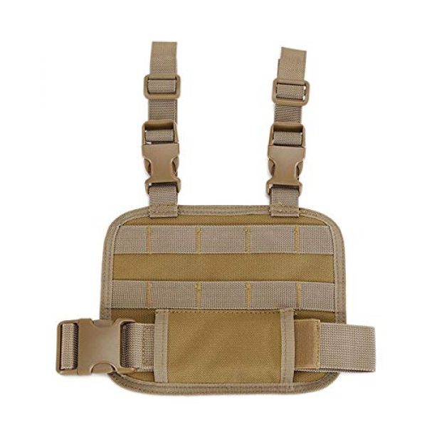 Sunnystacticalgear Tactical Pouch 1 Outdoor Sports Airsoft Gear Assault Combat Molle Pack Pouch Accessory Tactical Fast Molle Leg Strap Platform
