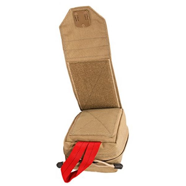 Elite Survival Systems Tactical Pouch 3 Elite Survival Systems ELSME212-T Molle Quick-Detach Medical Pouch, Coyote Tan