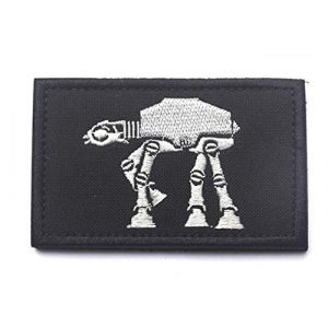 Tactical Embroidery Patch Airsoft Morale Patch 1 Star Wars Imperial Walker Tactical Embroider Hook & Loop Morale Patch Military Patch for Clothing Accessory Backpack Armband