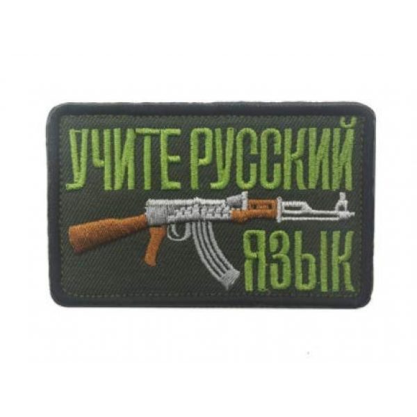 Embroidered Patch Airsoft Morale Patch 3 3pc Soviet Russian AK 47 Kalashnikov Shell Rifle Gun Assault Army Battle 3D Tactical Patch Military Embroidered Morale Tags Badge Embroidered Patch DIY Applique Shoulder Patch Embroidery Gift Patch