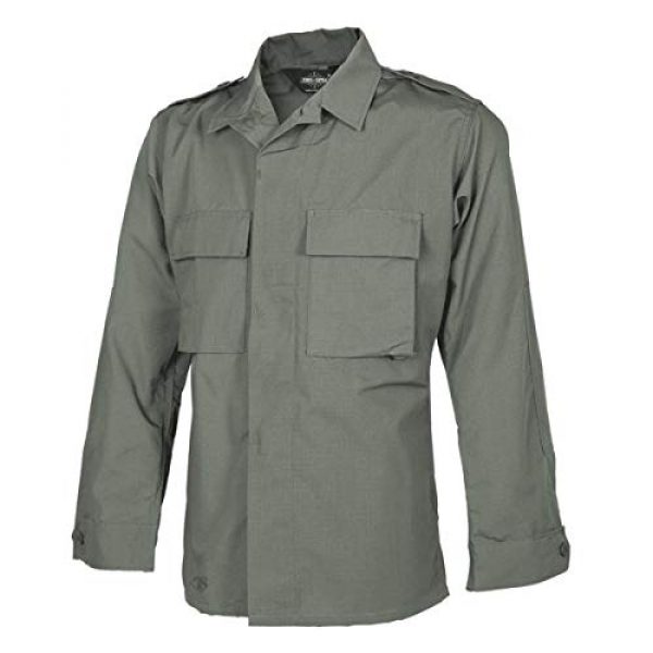 Tru-Spec Tactical Shirt 1 1379 Mens Long Sleeve Tactical Shirt, Olive Drab