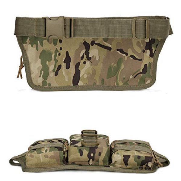 LGL Tactical Pouch 3 Tactical Sling Bag Tactical Belt Bag - Tactical Waterproof Men Waist Pack Hiking nylon Waist Bag Outdoor Army Military Hunting Sports Climbing Camping Waist Pockets Tool Pouch Bag Mini Utility Pouch