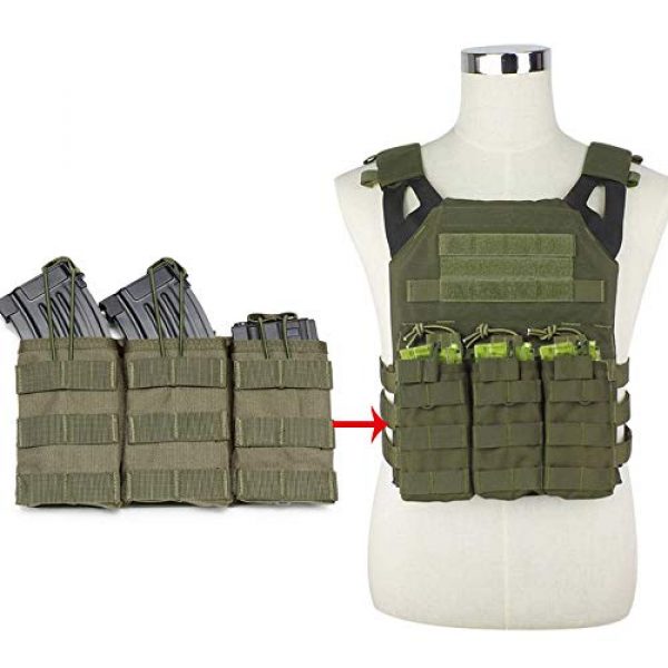 Fouos Tactical Pouch 2 Fouos Triple Mag Pouch Tactical Pouch Nylon